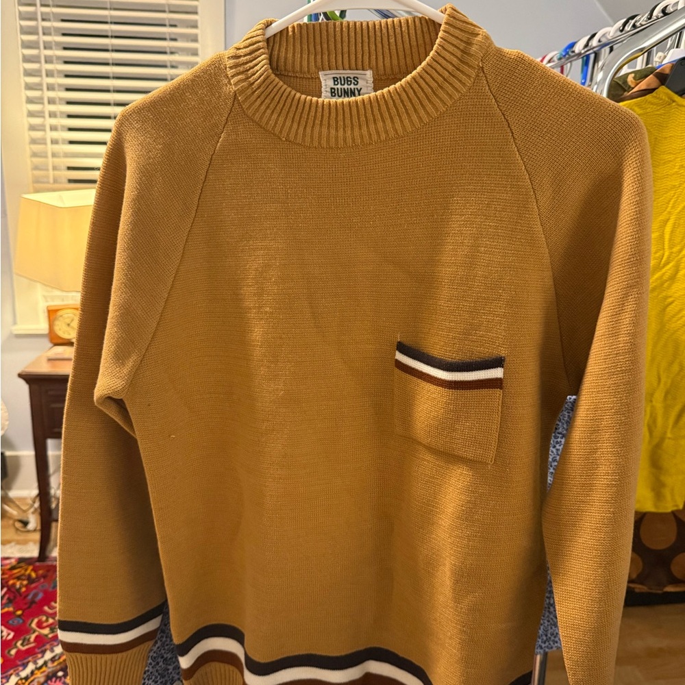 Men's Tan Sweater